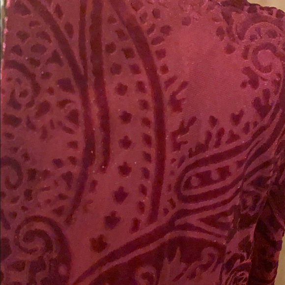 Red Velvet Blazer - Picture 2 of 3